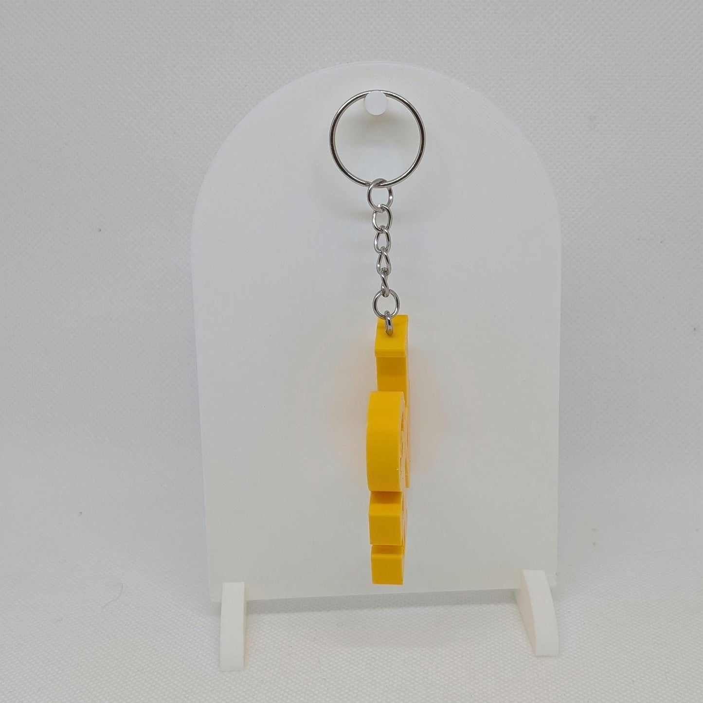 University of Iowa Hawkeyes Keychain - Love Park Keychain 2x2 Inches
