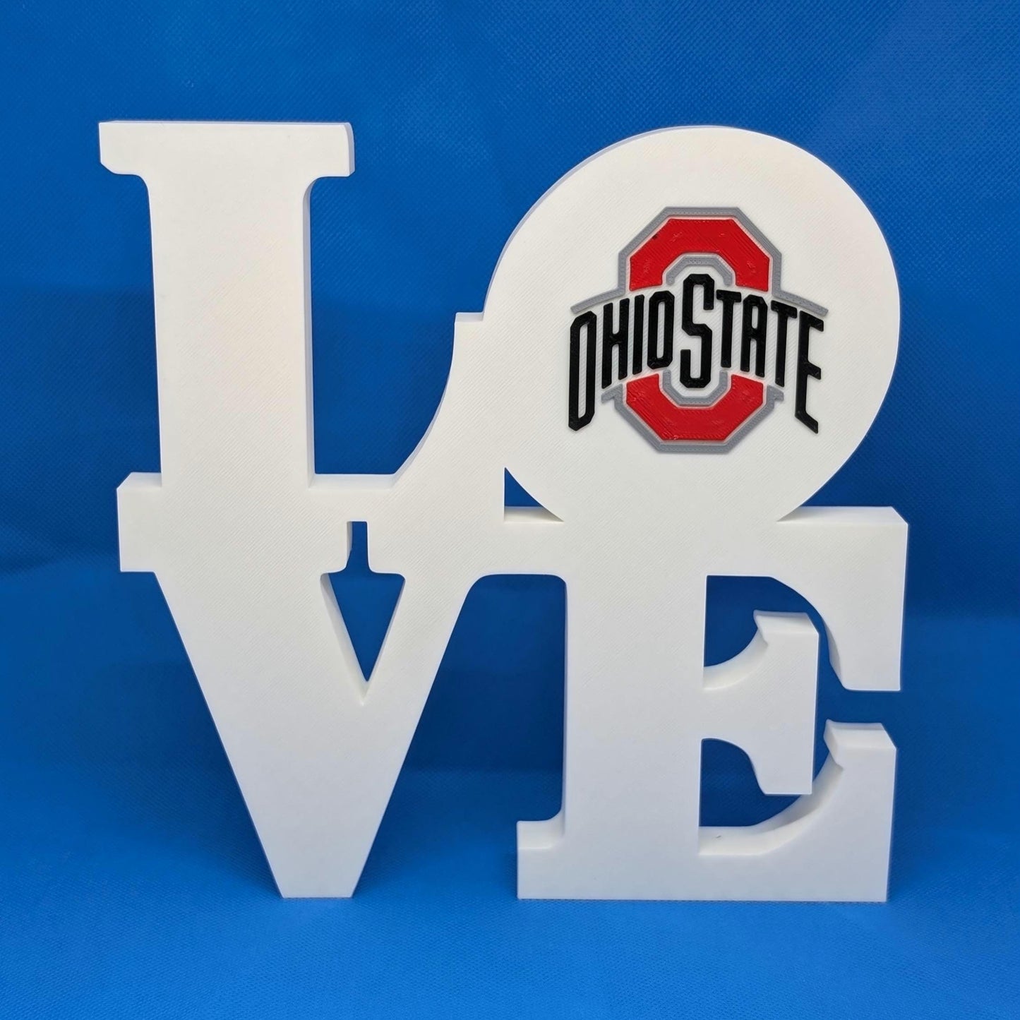 Ohio State University Buckeyes Love Park Sign For Mancave/Sheshed