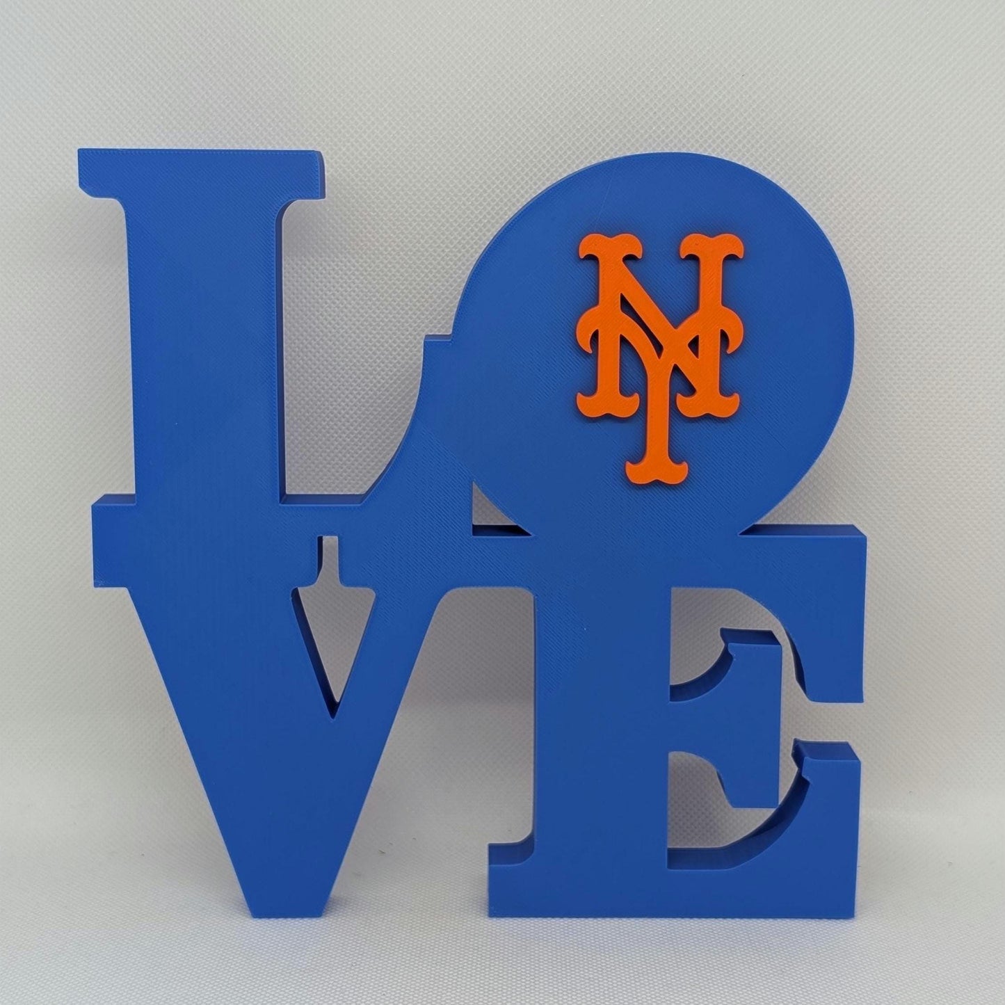 New York NY Mets Love Park Sign LOVE sign For Mancave