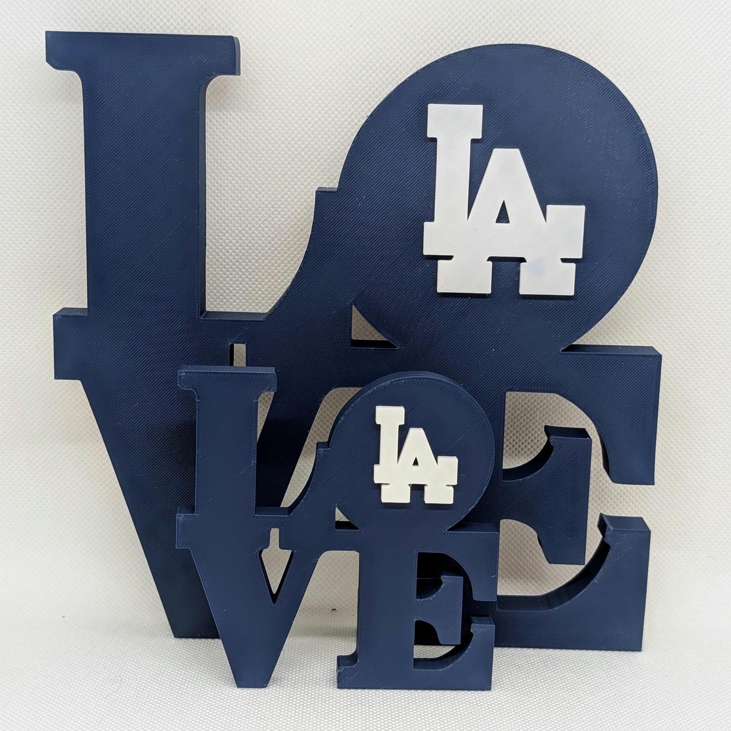 Los Angeles LA Dodgers Love Park Sign LOVE sign For Mancave
