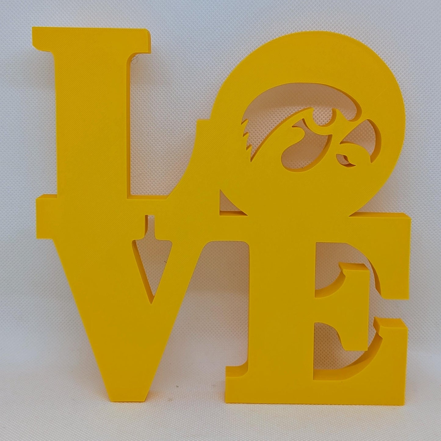 University of Iowa Hawkeyes Love Park Sign For Mancave