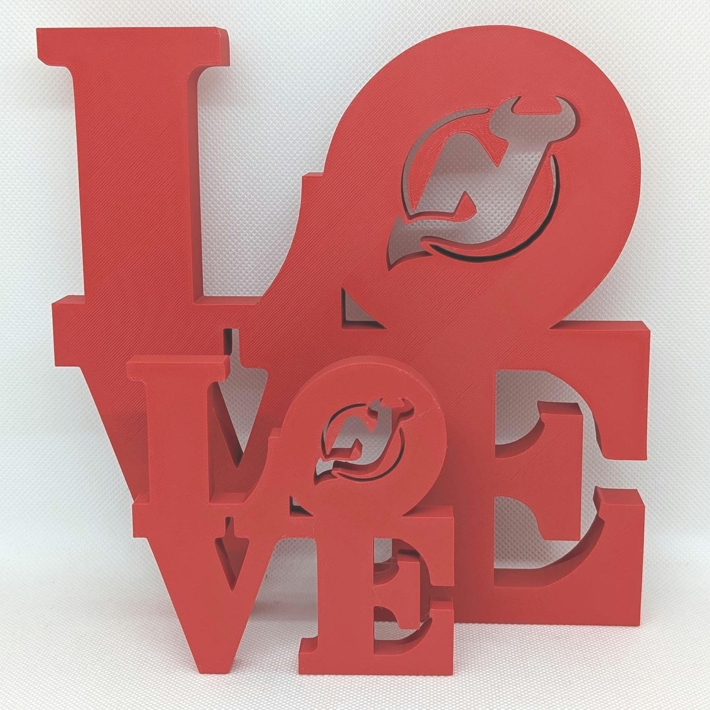 New Jersey Devils Love Park Sign LOVE sign For Mancave
