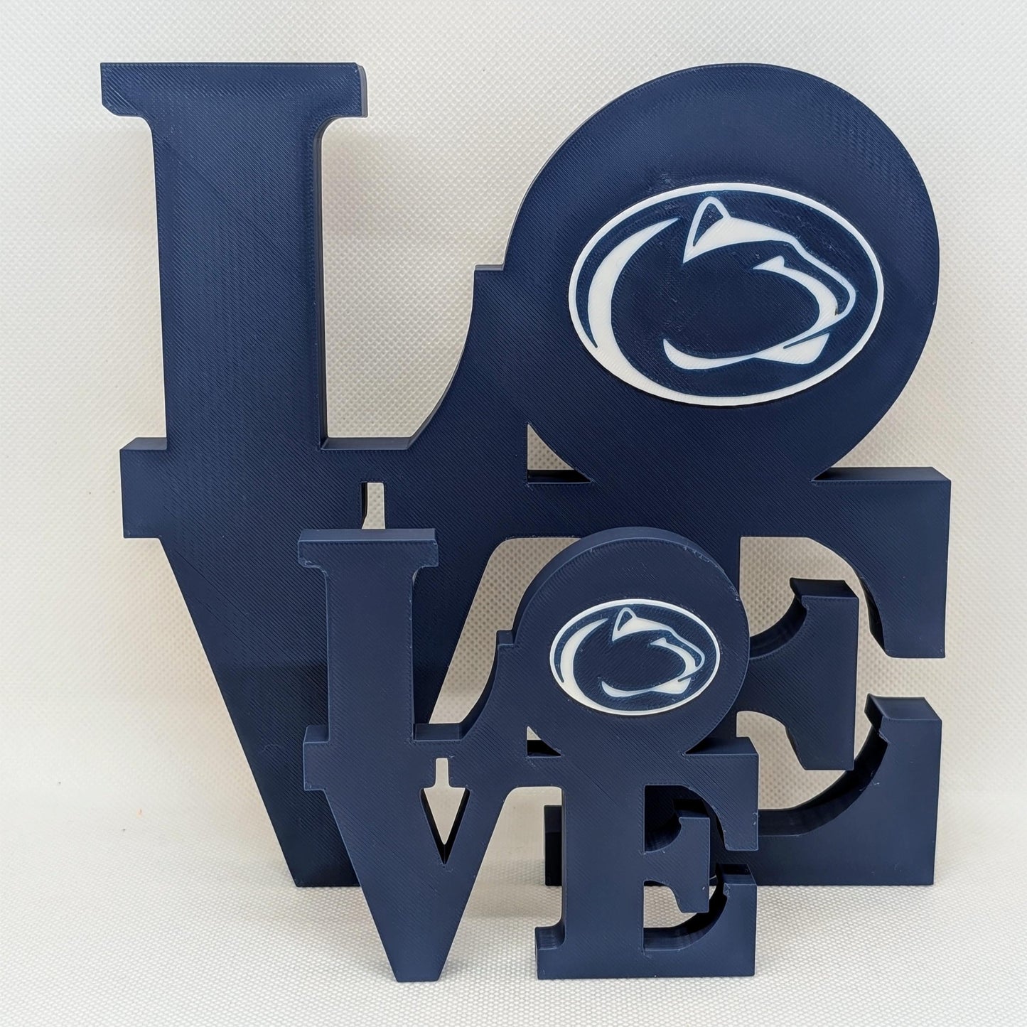 Penn State University Nittany Lions Love Park Sign For Mancave
