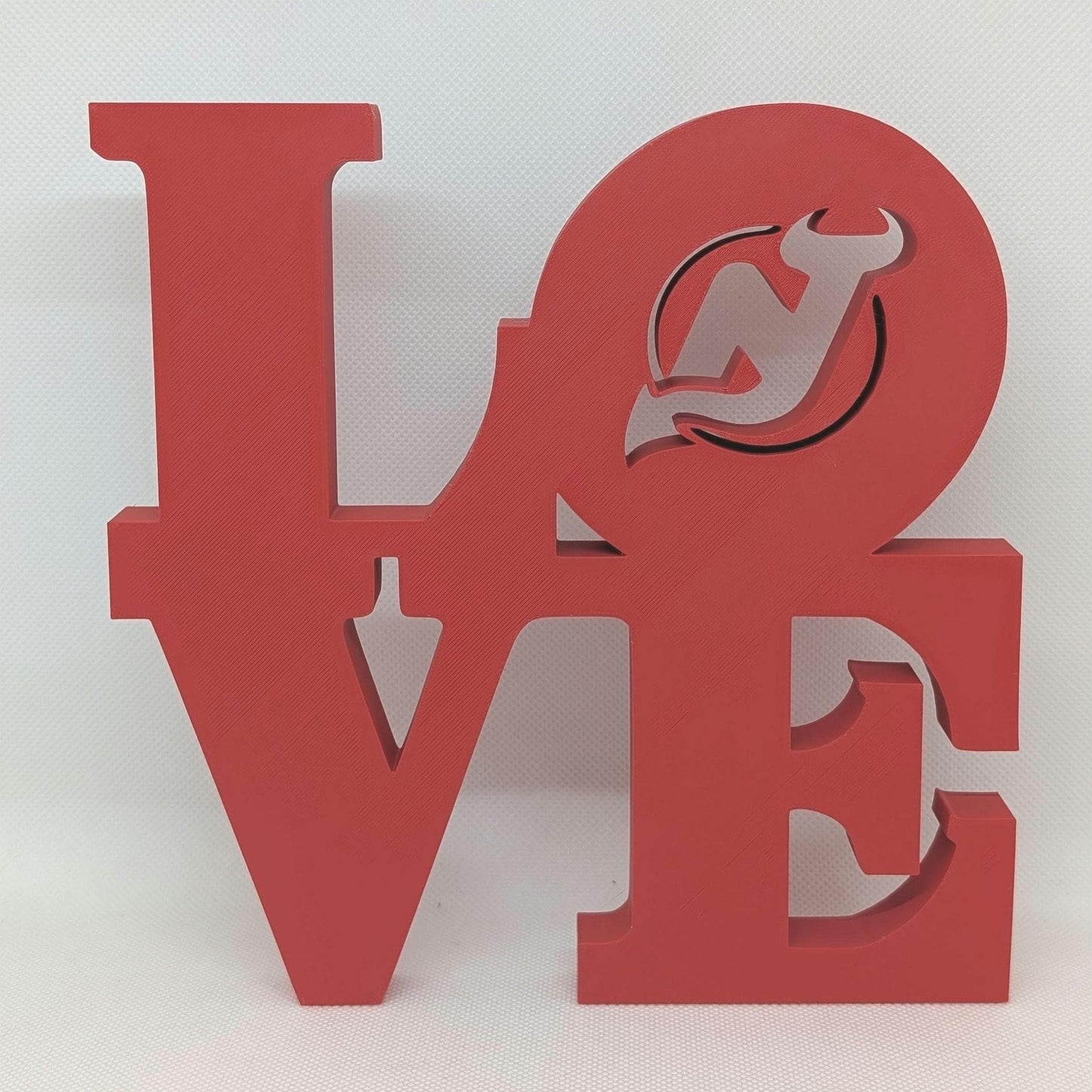 New Jersey Devils Love Park Sign LOVE sign For Mancave