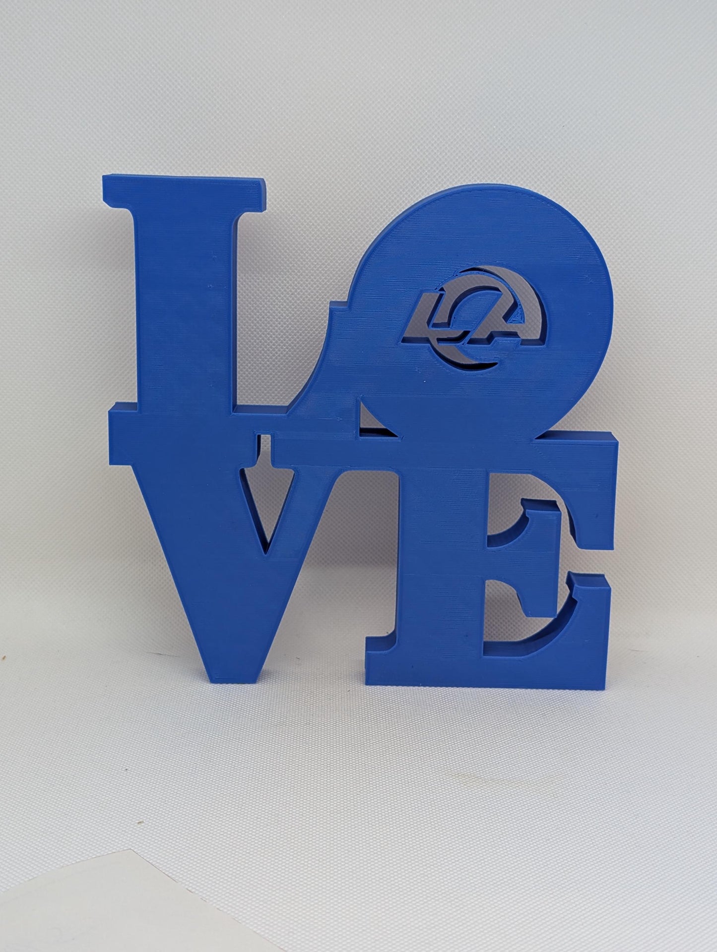 Los Angeles Rams Love Park Sign - LOVE sign For Mancave