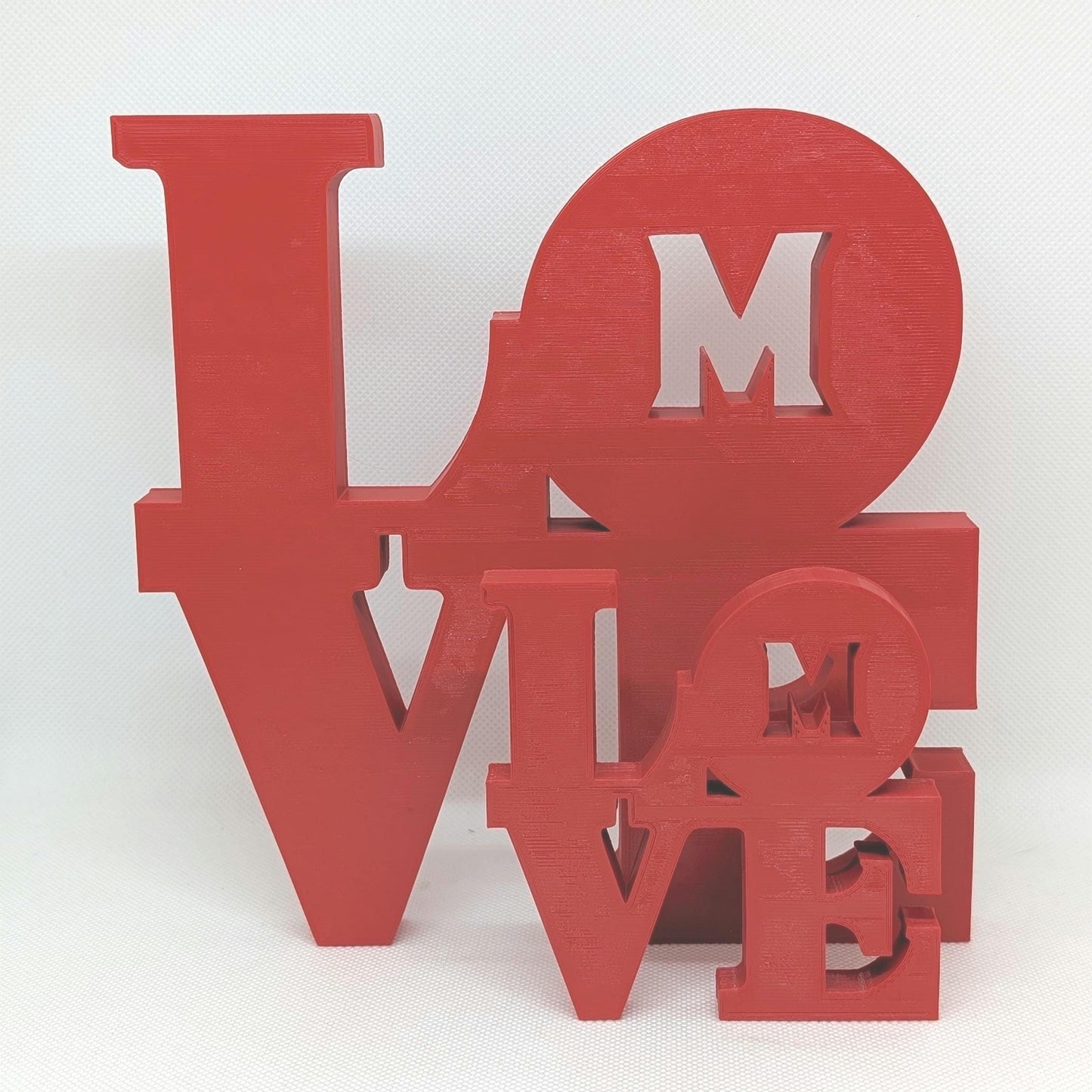 NCAA Maryland Terrapins Love Park Sign - LOVE sign For Mancave