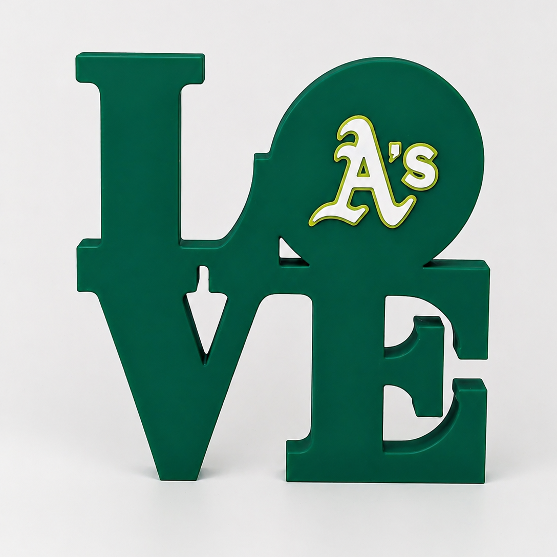 A's Love Park Sign