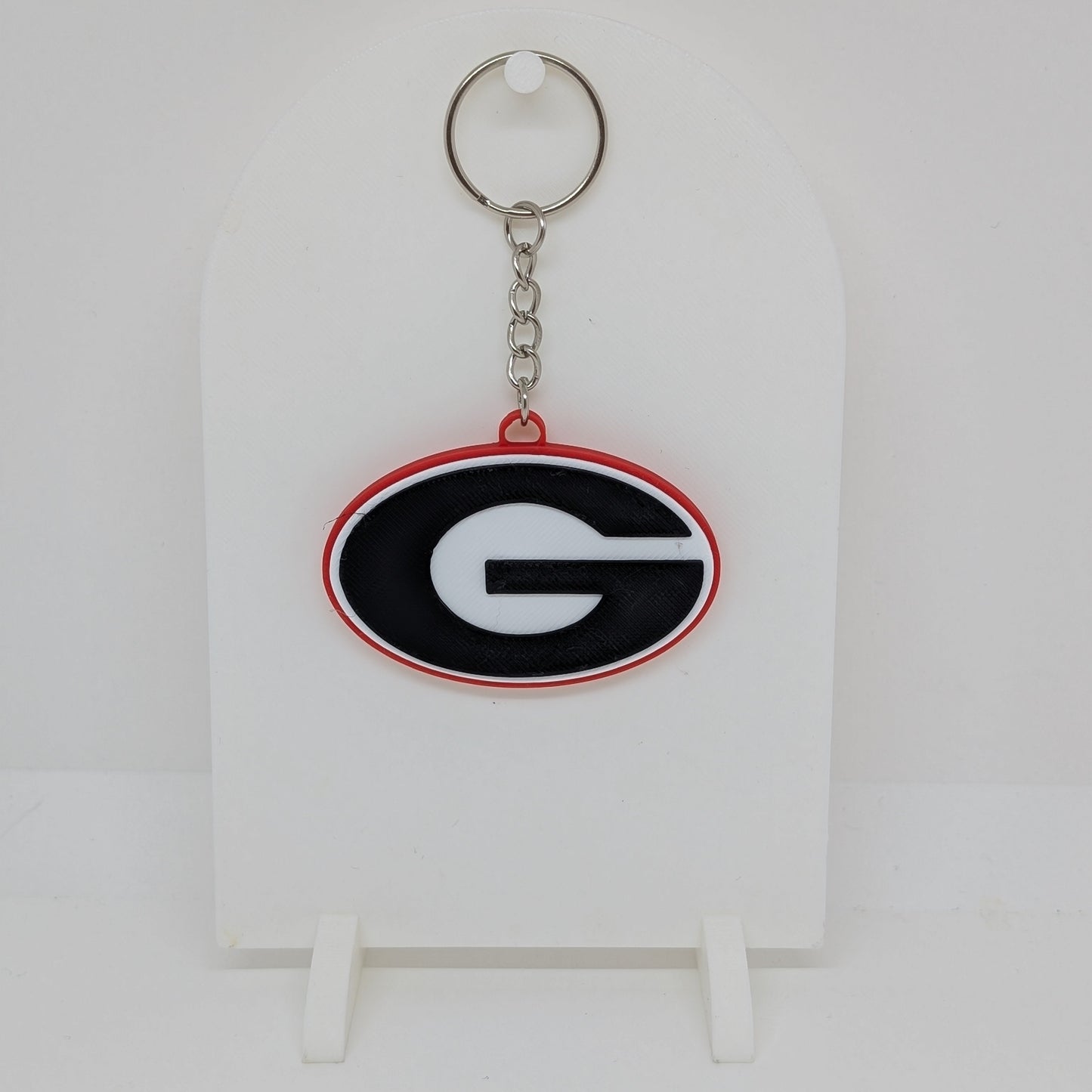 Georgia Bulldogs Keychain