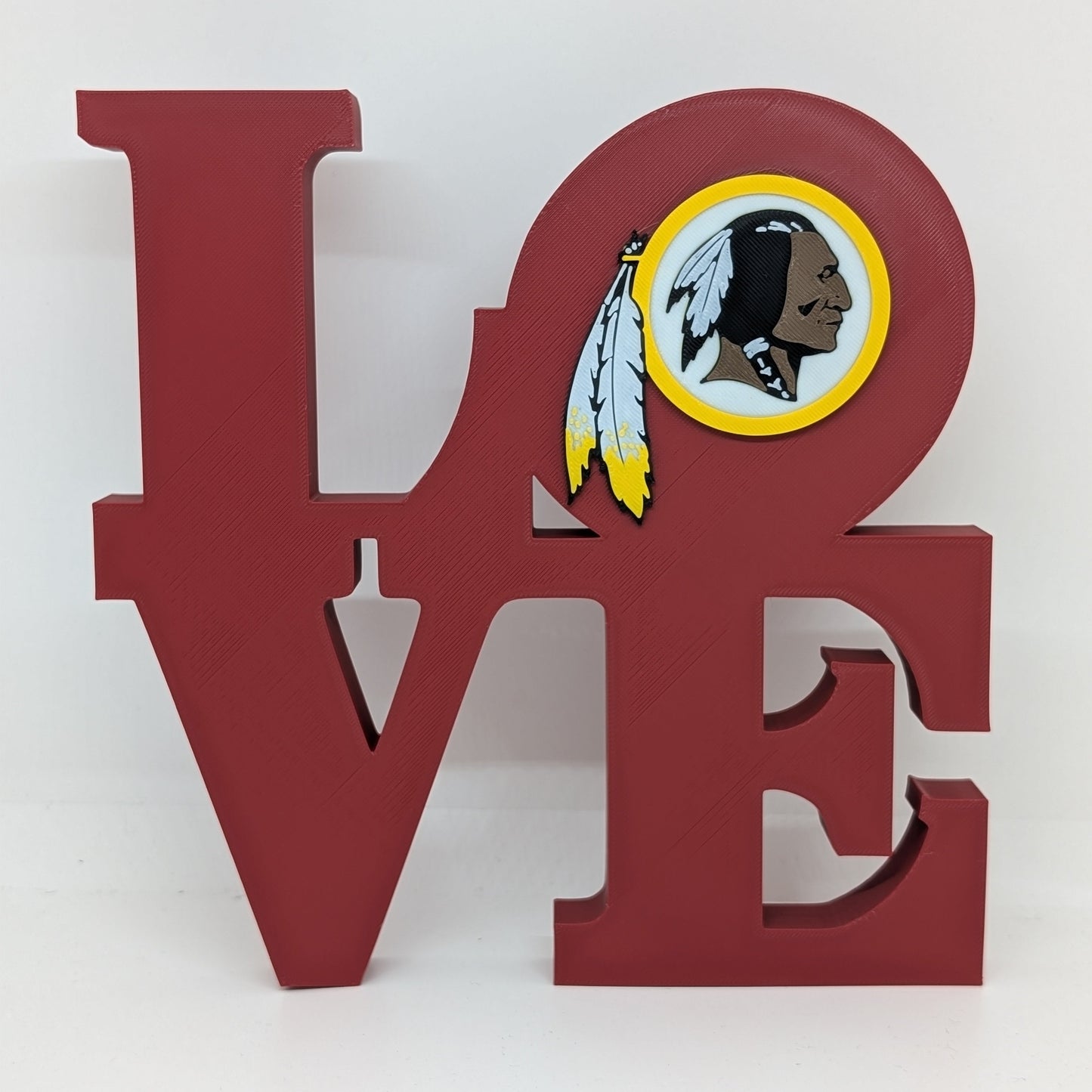Reskins Love Park Sign