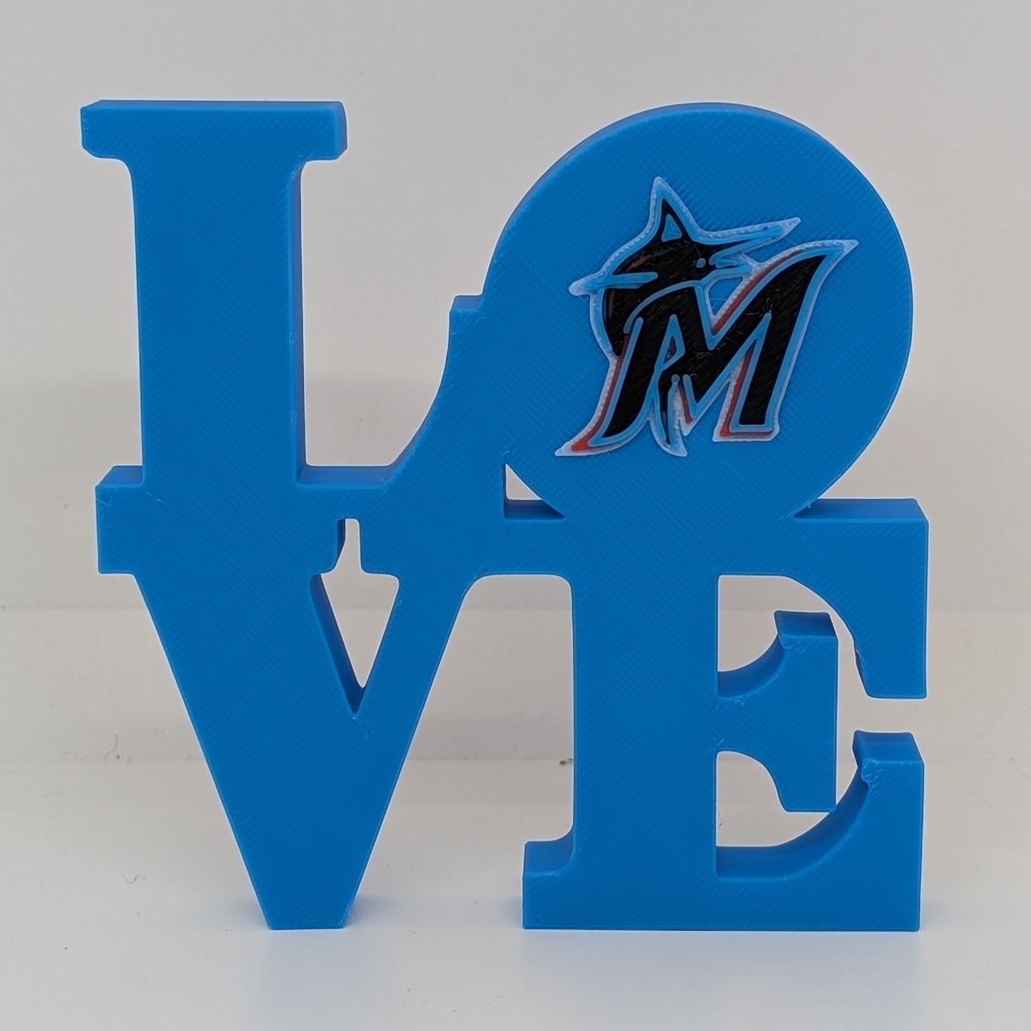 Miami Marlins Love Park Sign