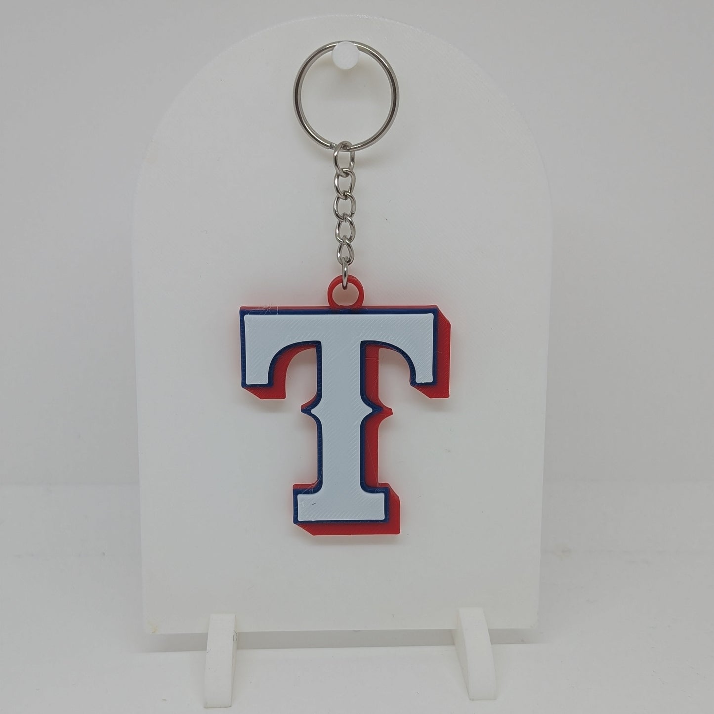 Texas Rangers Keychain