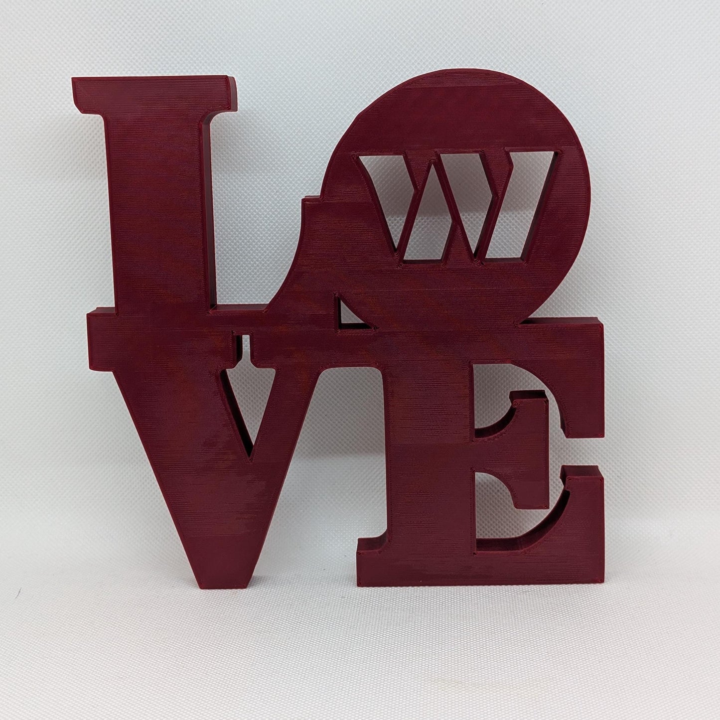 NFL Washington Commanders Love Park Sign - LOVE sign For Mancave