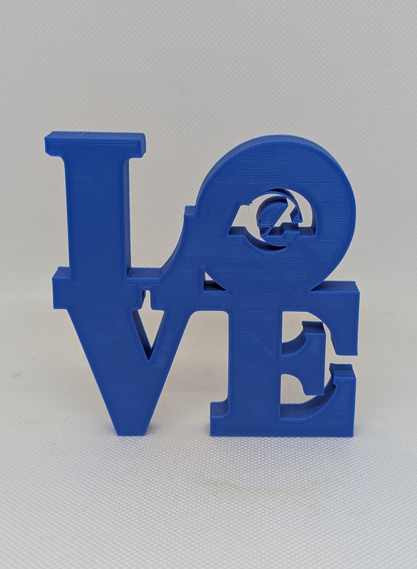 Los Angeles Rams Love Park Sign - LOVE sign For Mancave