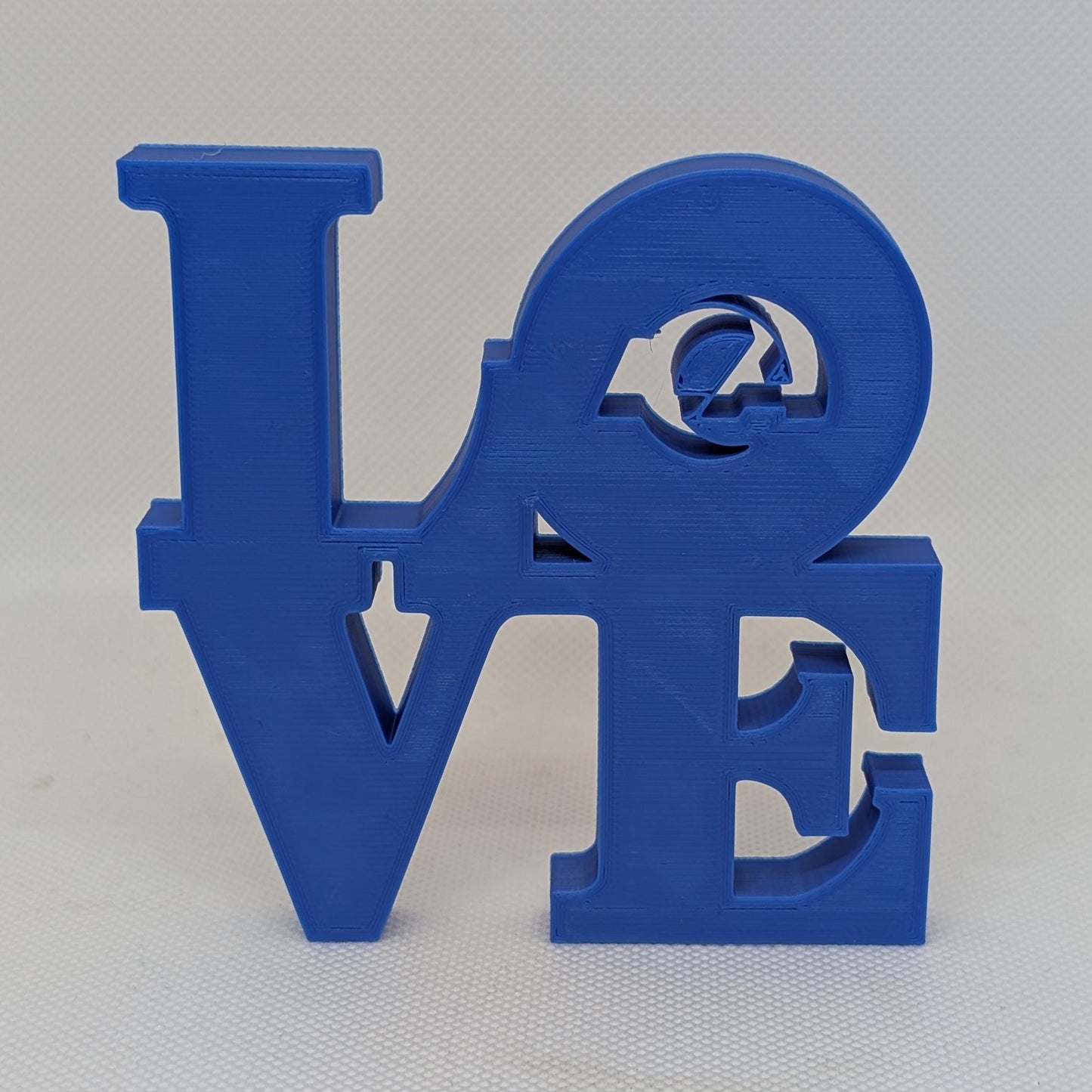 Los Angeles Rams Love Park Sign - LOVE sign For Mancave