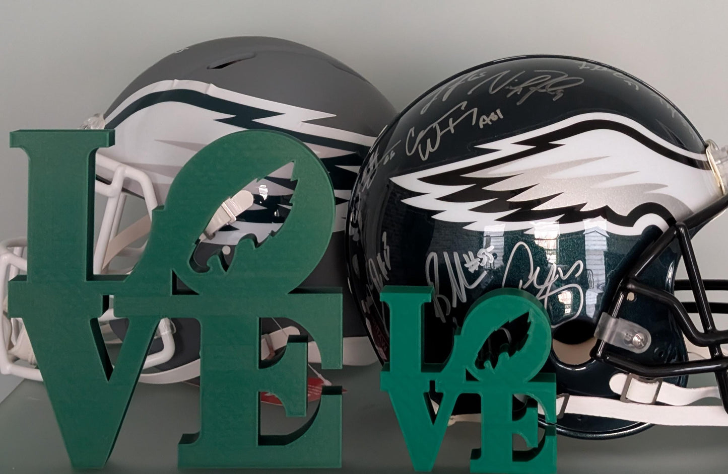 Philadelphia Eagles Love Park Sign - Philly LOVE sign For Mancave