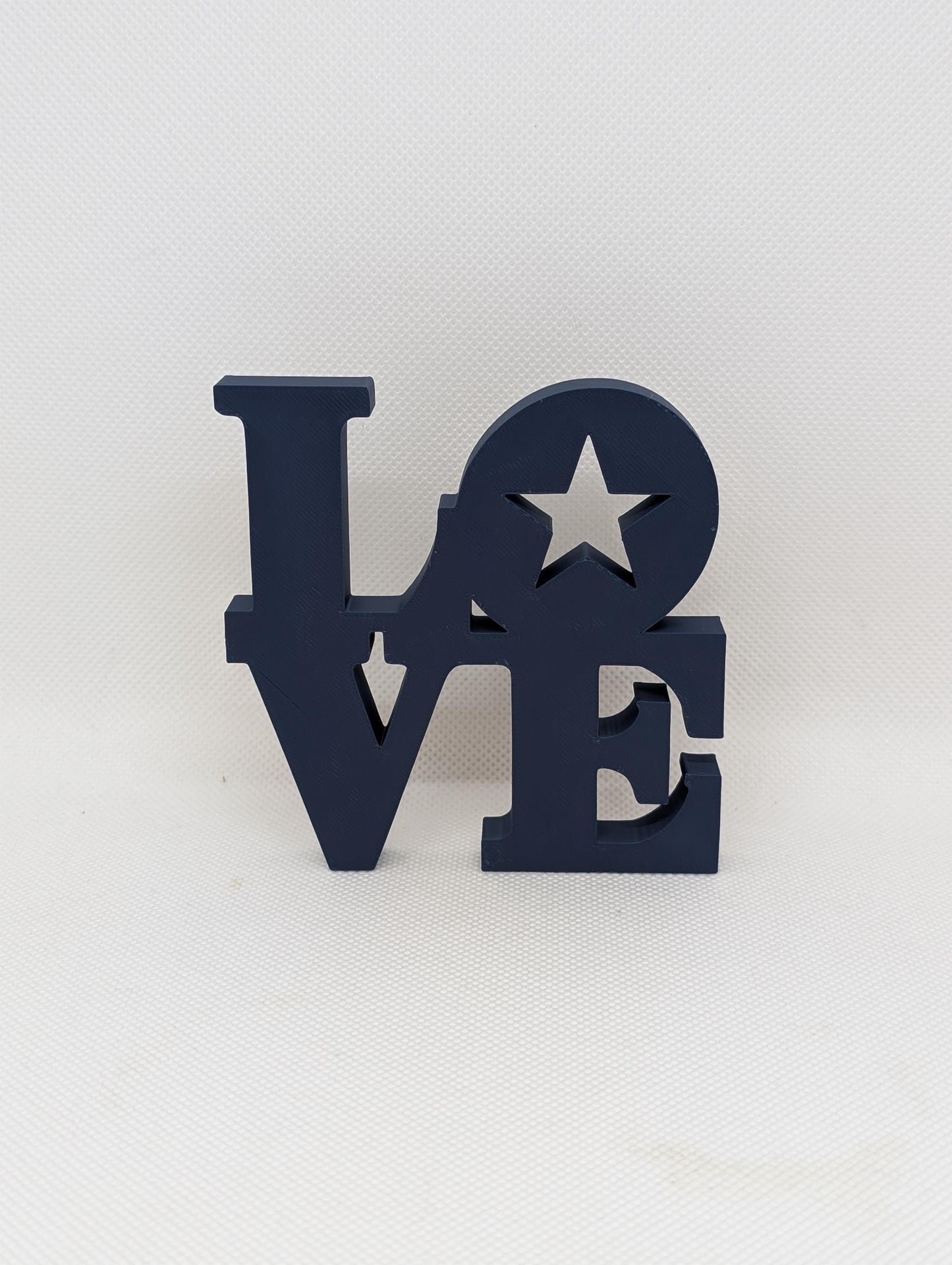 Dallas Cowboys Love Park Sign - LOVE sign For Mancave