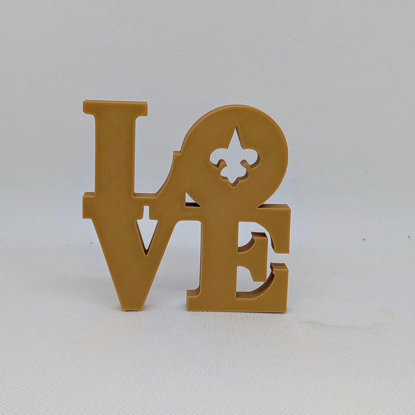New Orleans Saints Love Park Sign - LOVE sign For Mancave