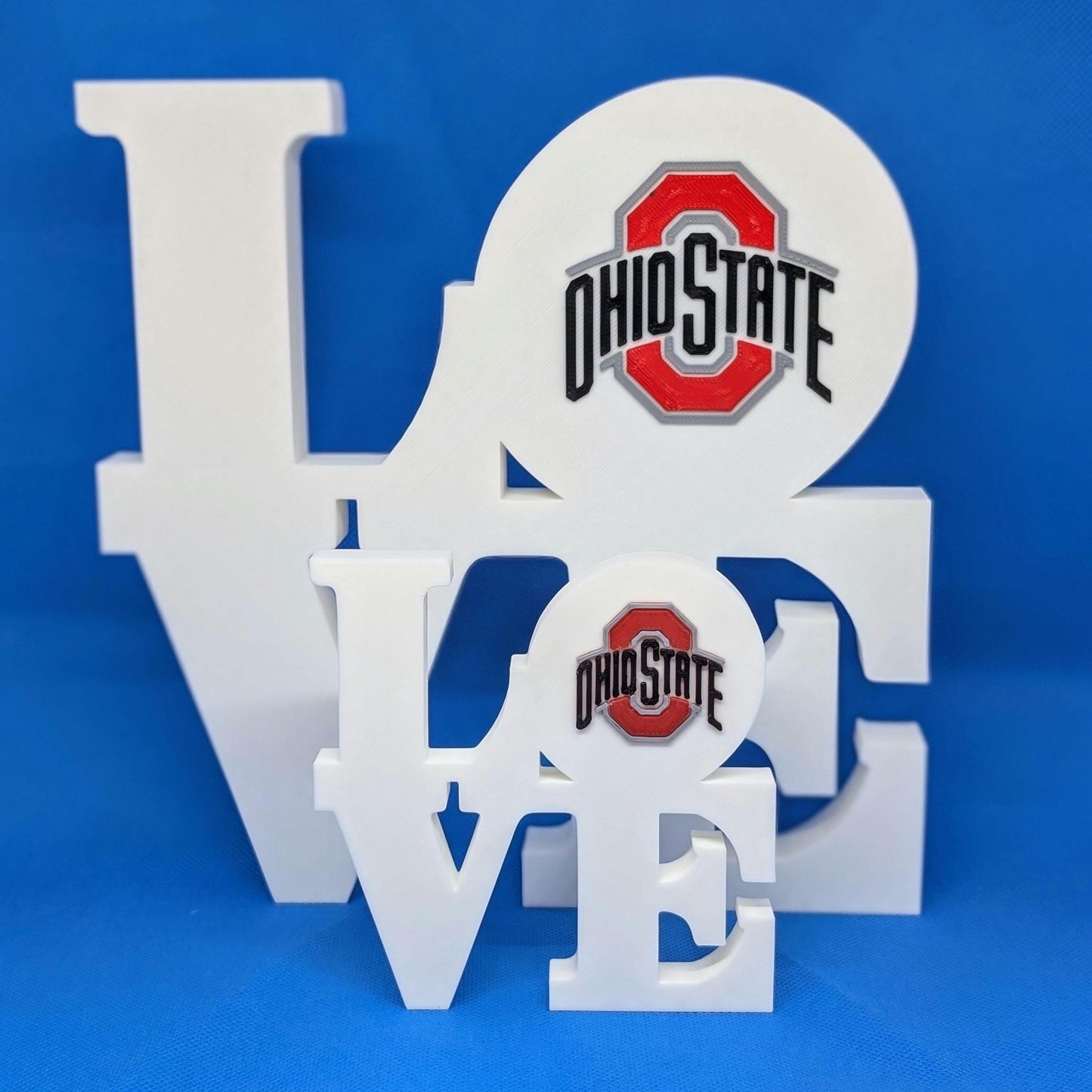 Ohio State University Buckeyes Love Park Sign For Mancave/Sheshed