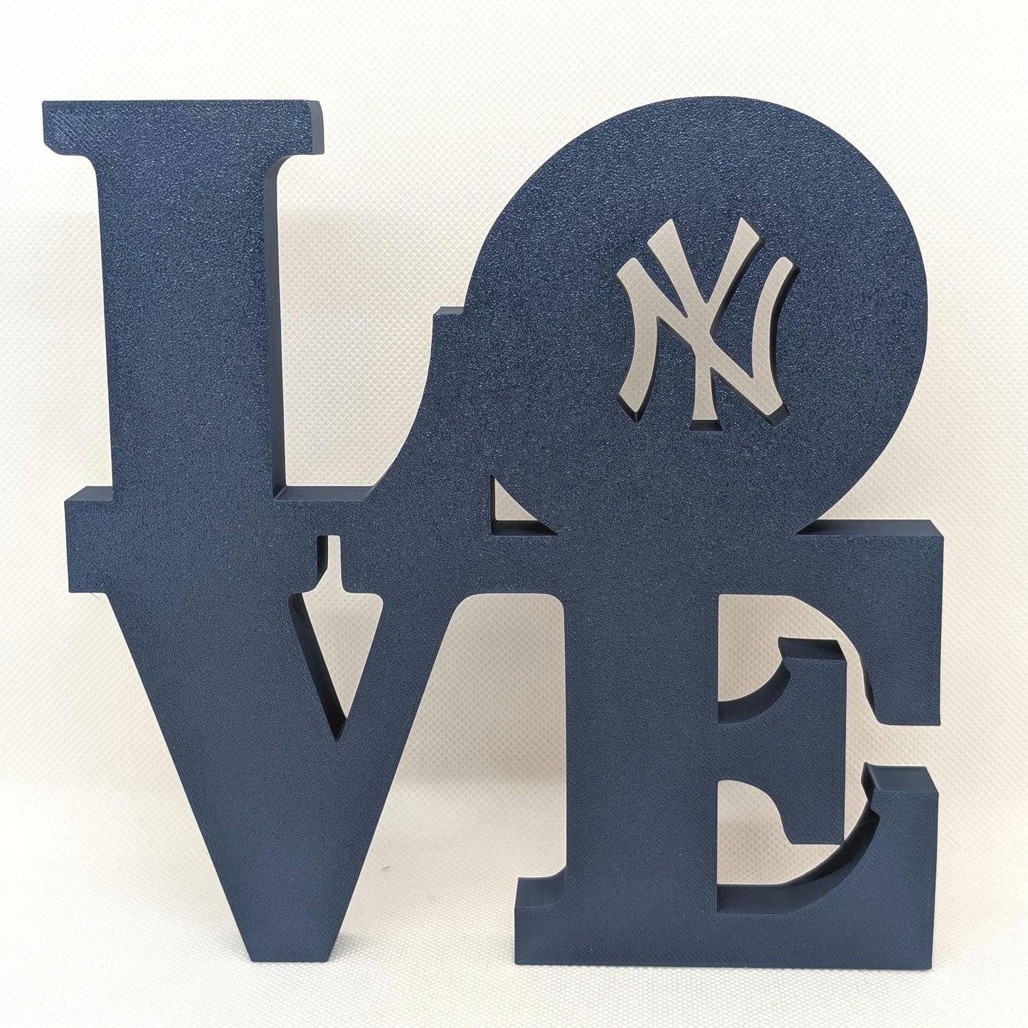 NYC New York Yankees Love Park Sign LOVE sign For Mancave