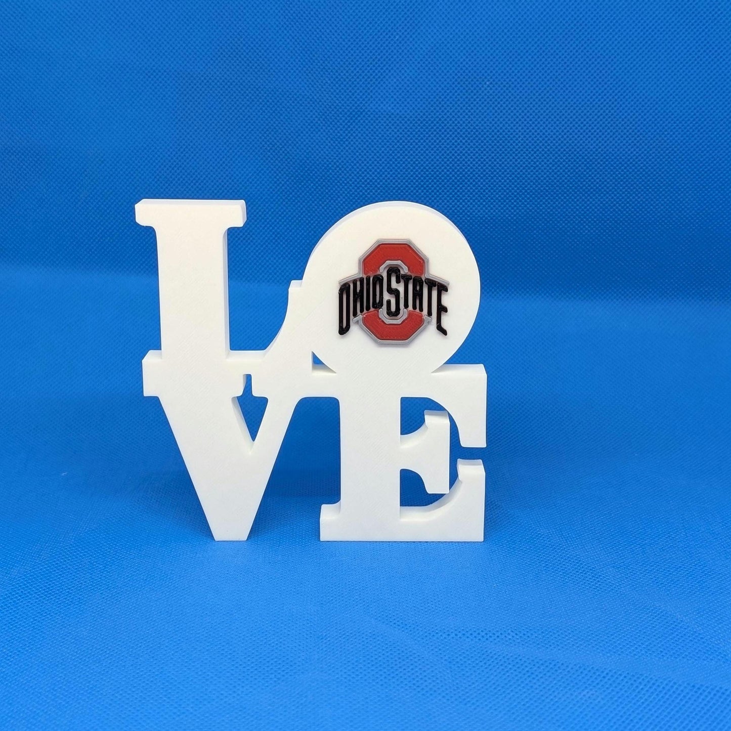 Ohio State University Buckeyes Love Park Sign For Mancave/Sheshed