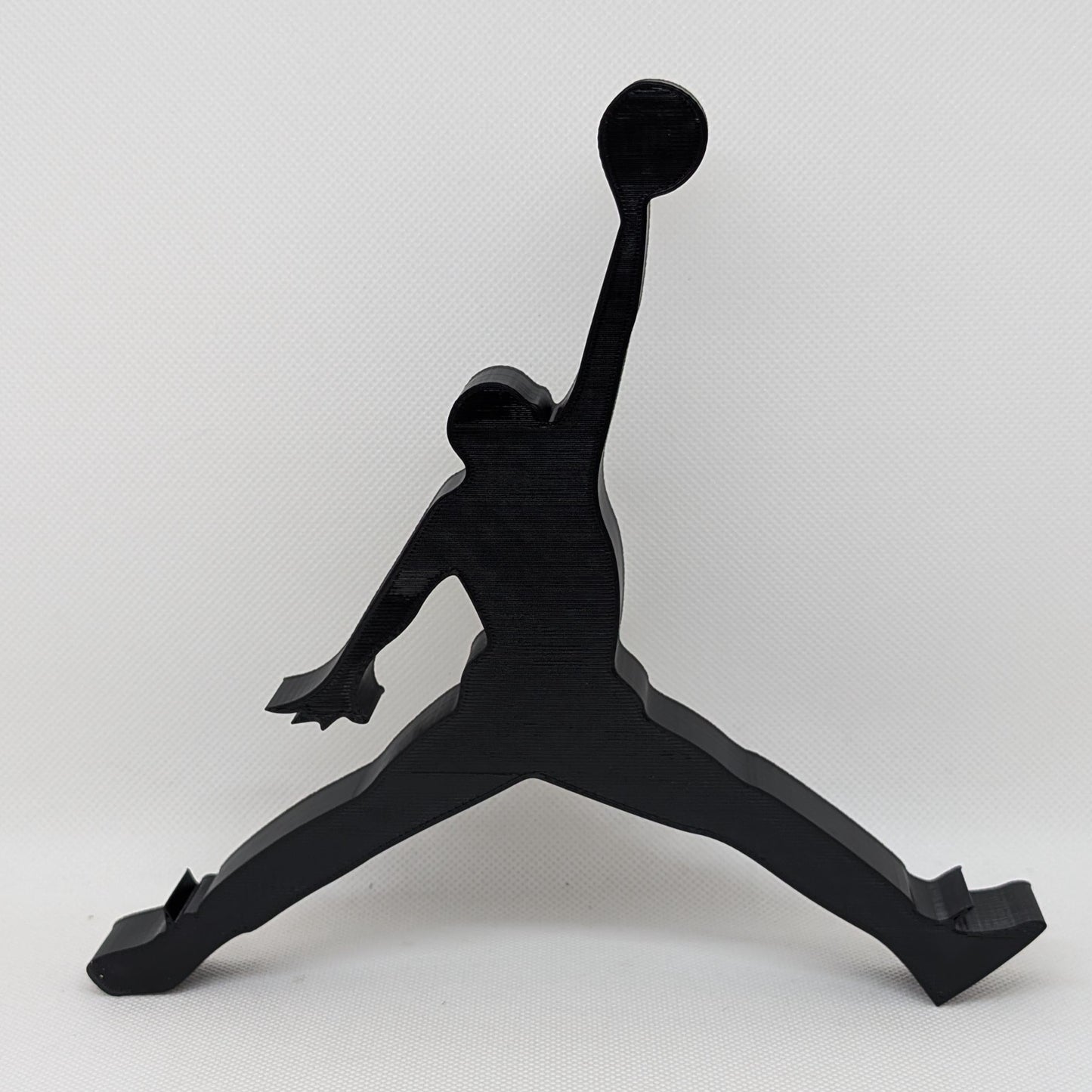 Black Jordan logo on a white background