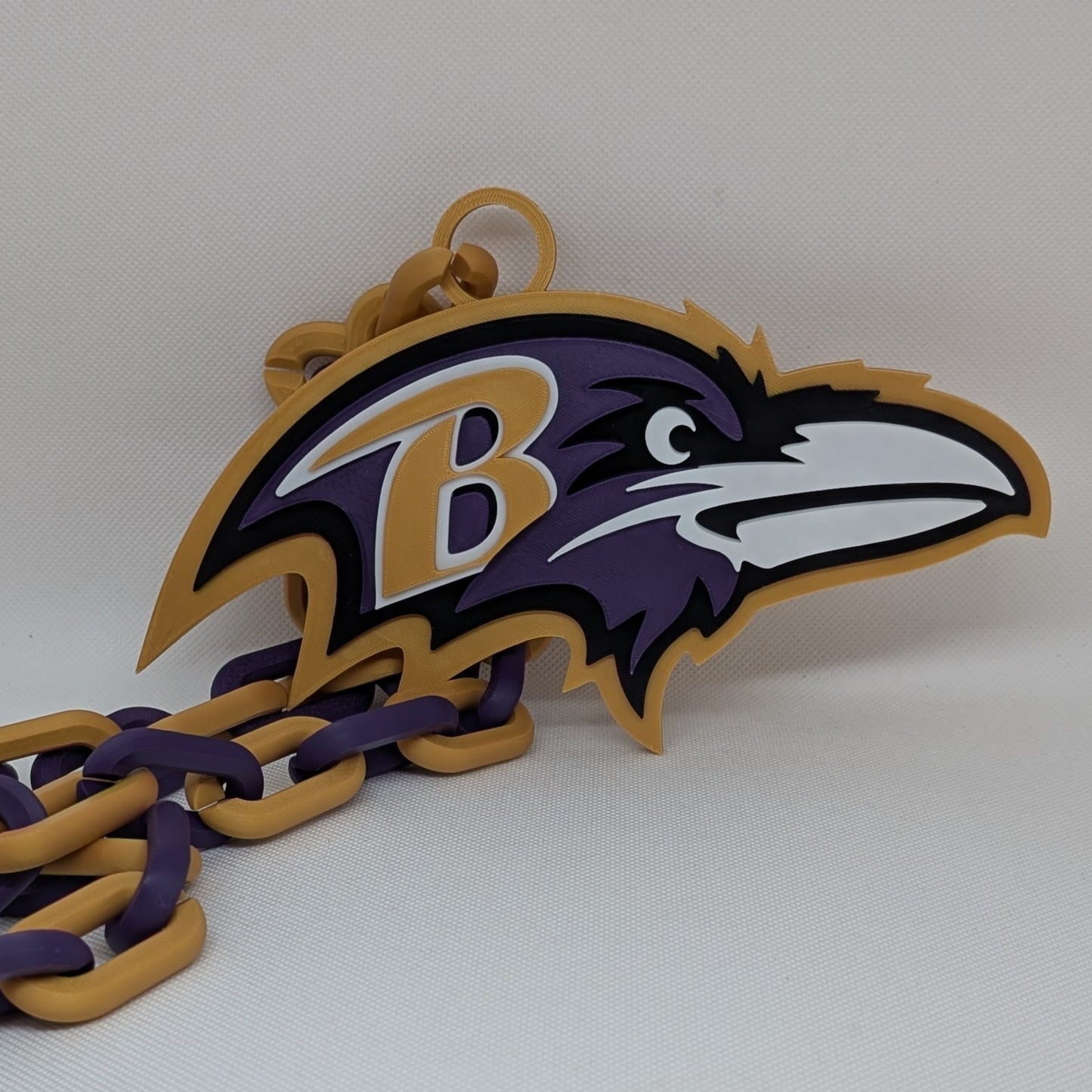 Baltimore Ravens logo on a white background
