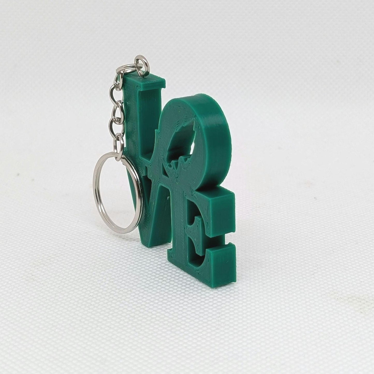 Philadelphia Eagles Keychain - Eagles Love Park Keychain 2x2 Inches