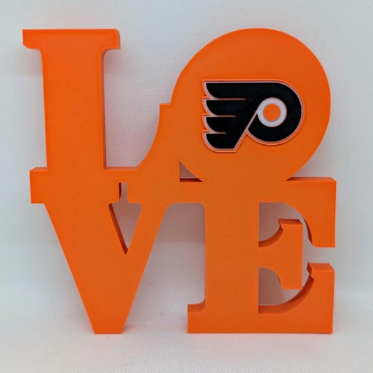Philadelphia Flyers Love Park Sign LOVE sign For Mancave