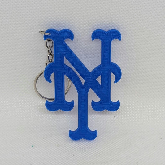 Baseball MLB New York Mets Keychain 2.5 Inches