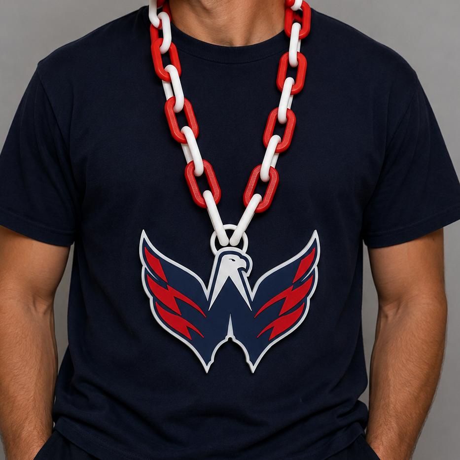 NHL Washington Capitals Oversized Pendant Necklace