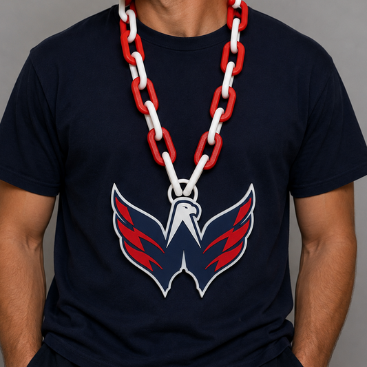 NHL Washington Capitals Oversized Pendant Necklace