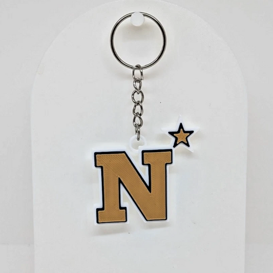 Navy Keychain