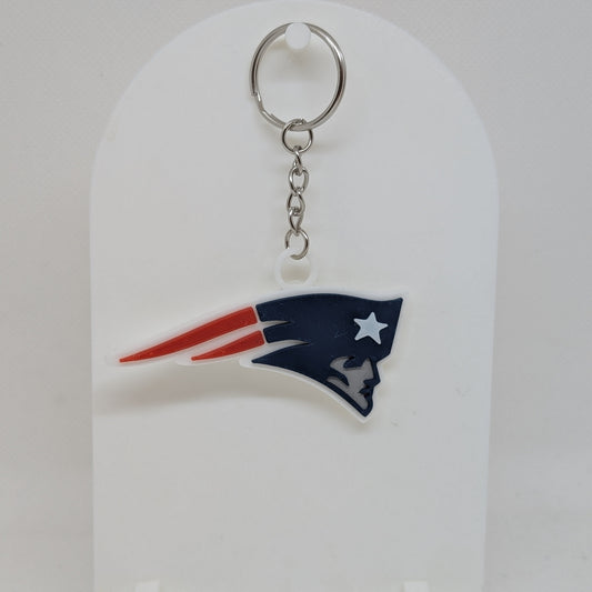 New England Patriots Keychain