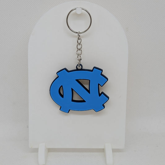 Tar Heels Keychain