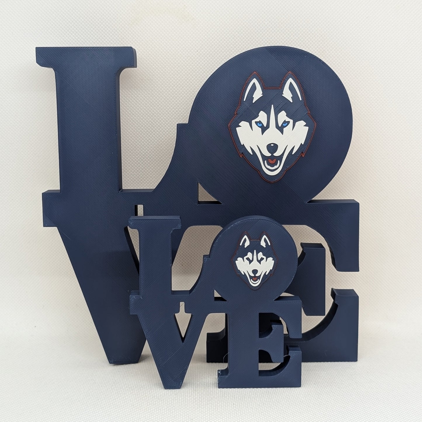 University Of Connecticut UCONN Huskies Love Park Sign For Mancave