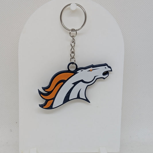 Denver Broncos Keychain