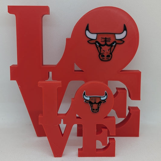Chicago Bulls Love Sign