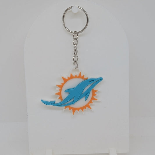 Miami Dolphins Keychain