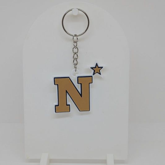 Navy Keychain