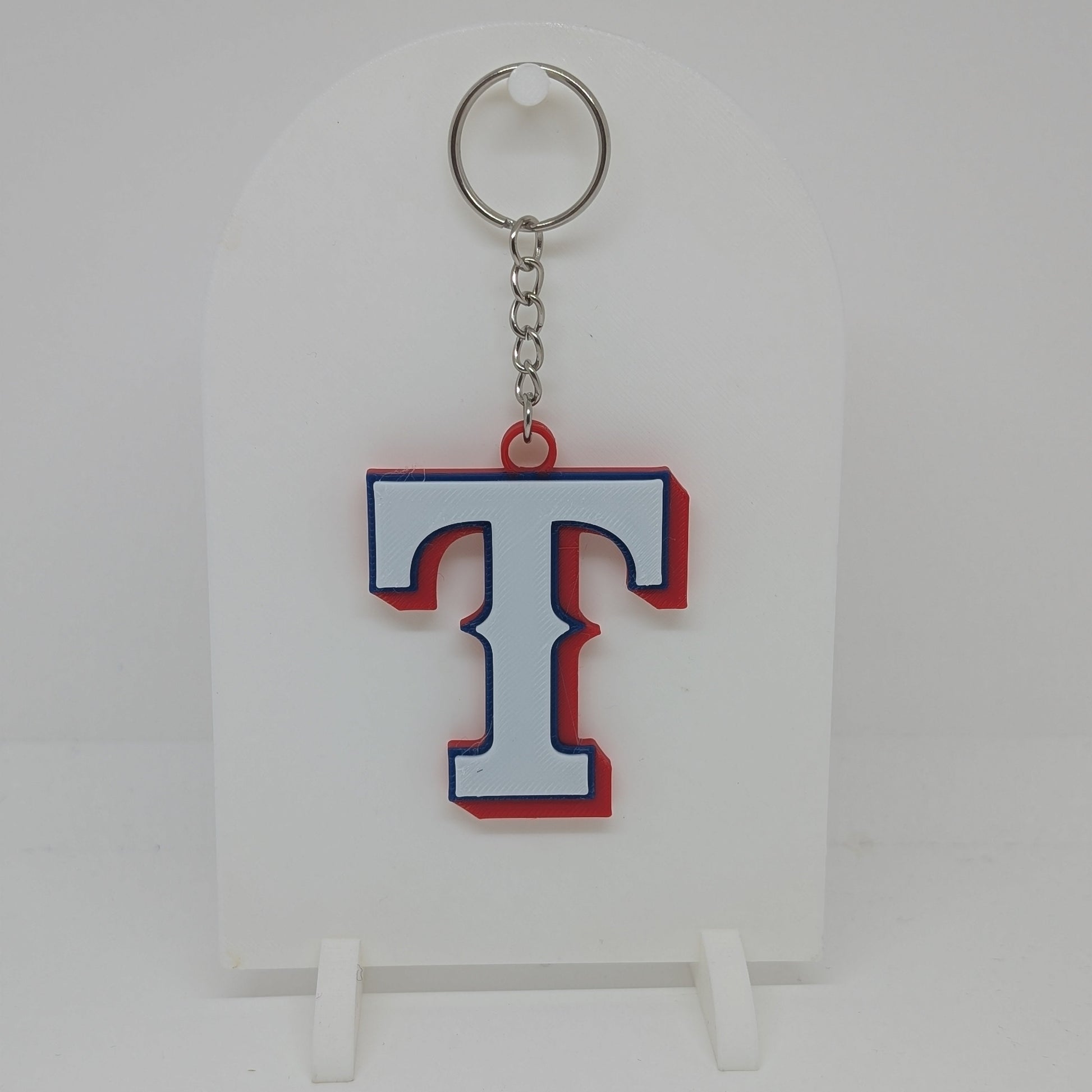 Texas Rangers Keychain