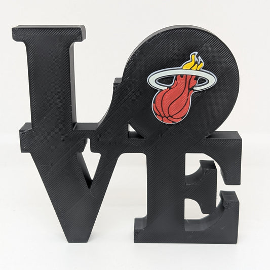 Miami Heat Love Sign