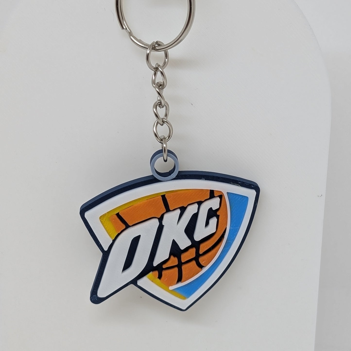 OKC Thunder Keychain