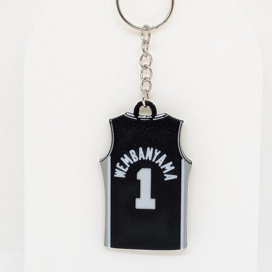 Victor Wembanyama Jersey keychain