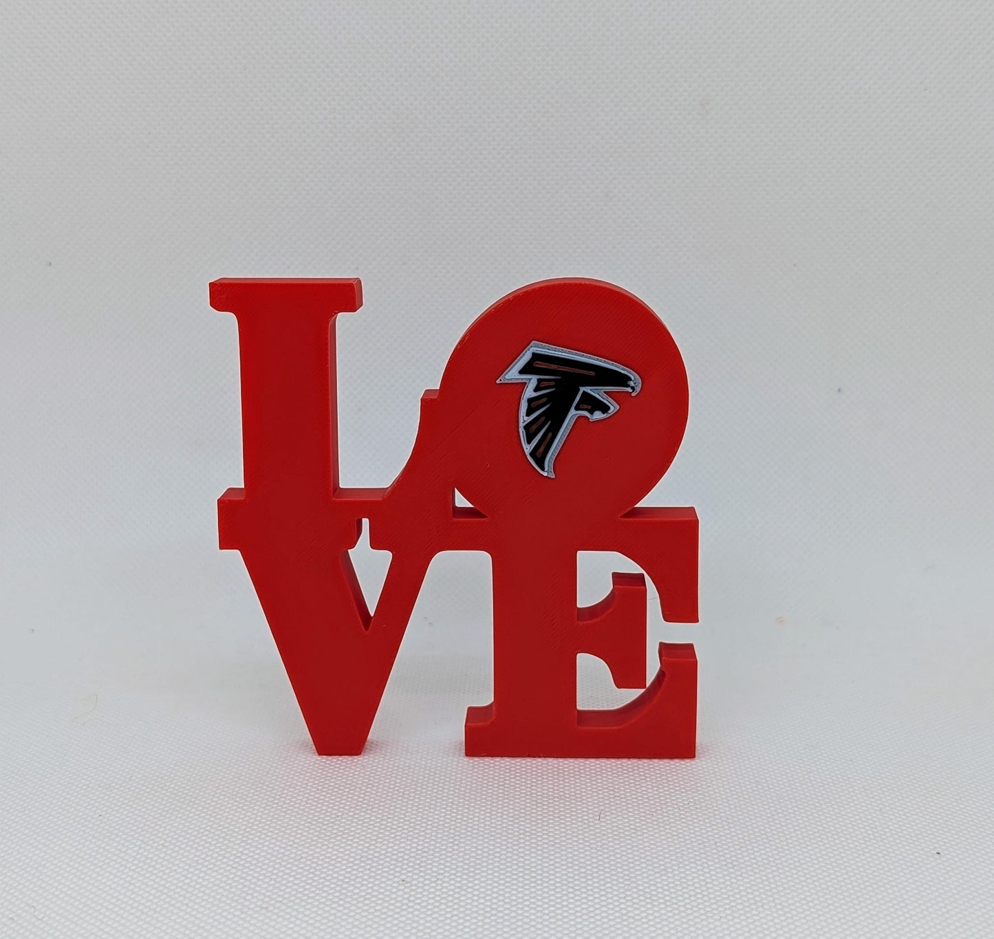 Atlanta Falcons Love Park Sign - LOVE Statue For Mancave