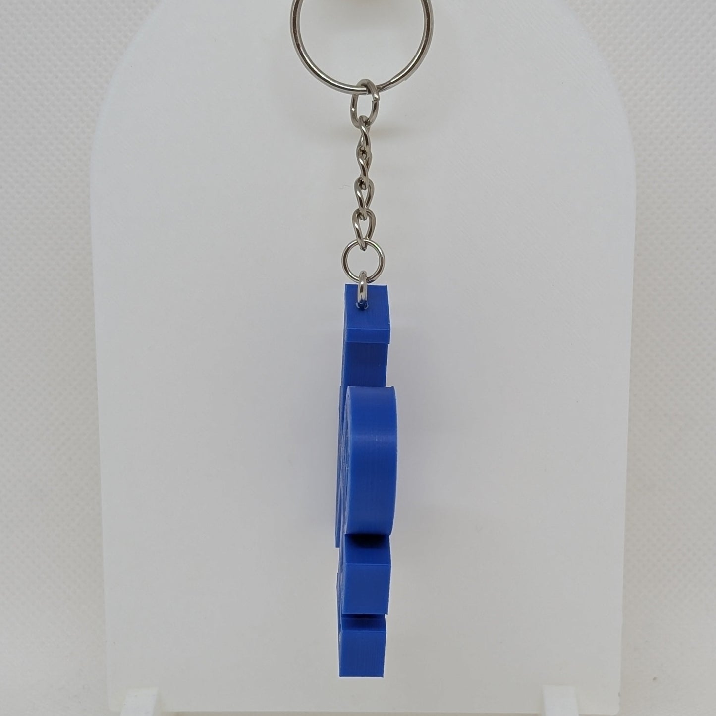 New York Giants Keychain - Giants Love Park Keychain 2x2 Inches