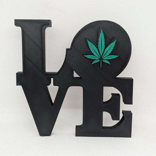 Marijuana Love Sign