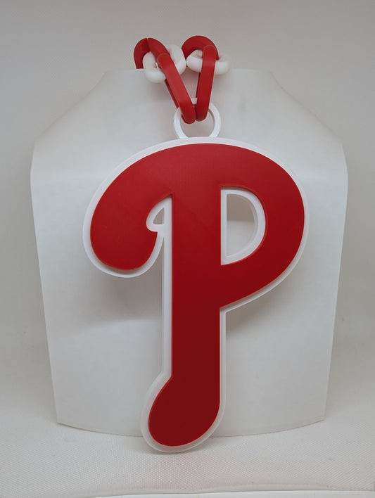 MLB Philadelphia Phillies Oversized Pendant Necklace